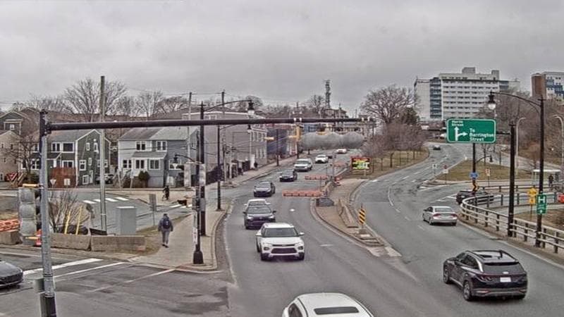 Mac Donald Bridge - Dartmouth bound