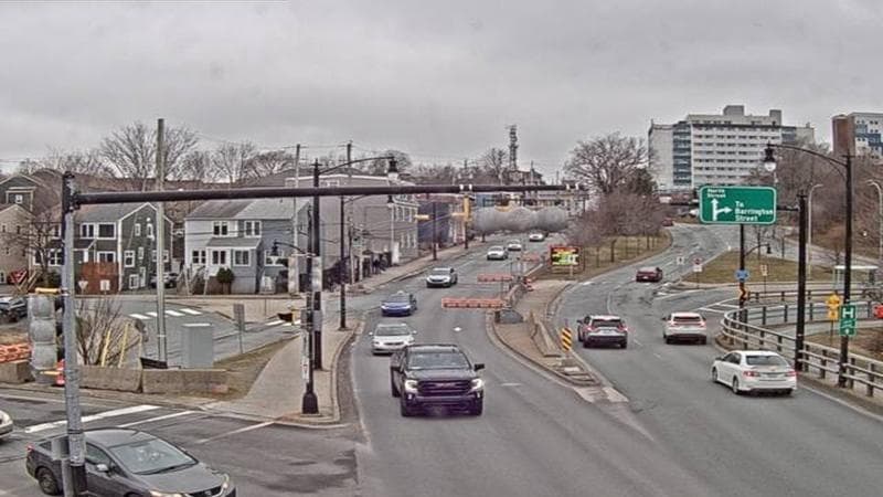 Mac Donald Bridge - Dartmouth bound