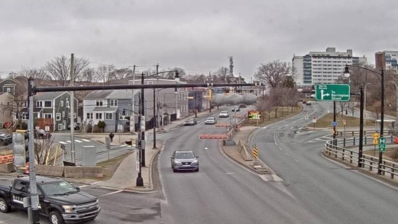 Mac Donald Bridge - Dartmouth bound