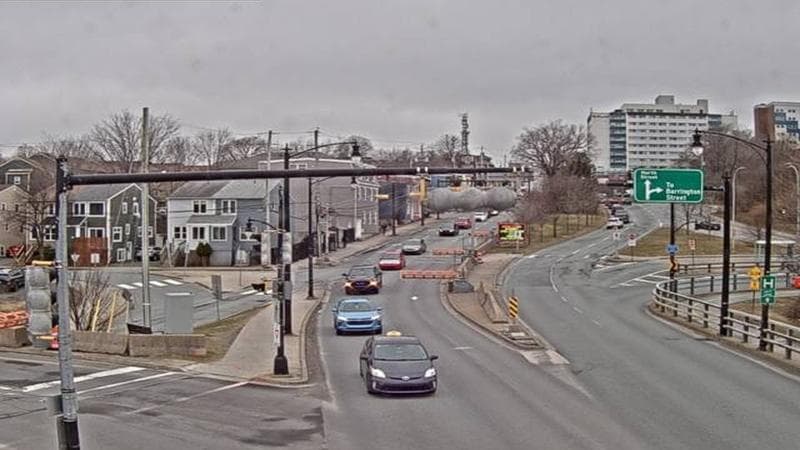 Mac Donald Bridge - Dartmouth bound