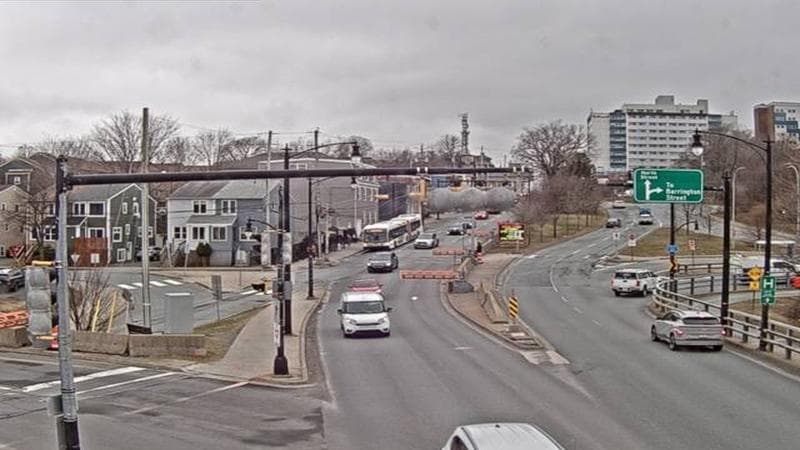 Mac Donald Bridge - Dartmouth bound