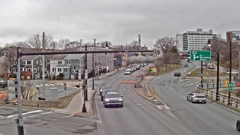 Mac Donald Bridge - Dartmouth bound
