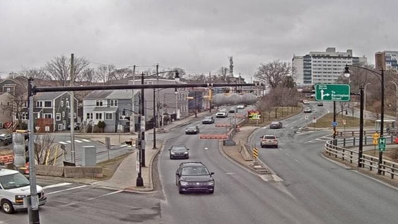 Mac Donald Bridge - Dartmouth bound