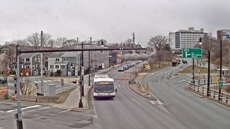 Mac Donald Bridge - Dartmouth bound