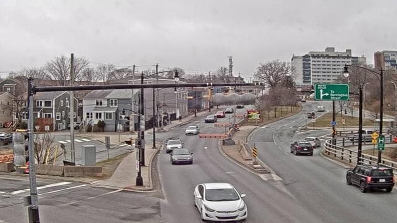 Mac Donald Bridge - Dartmouth bound