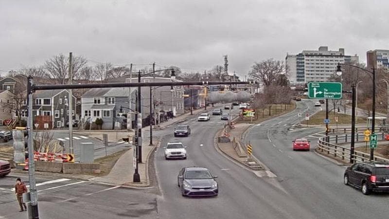 Mac Donald Bridge - Dartmouth bound