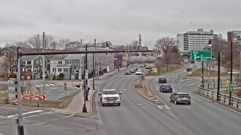 Mac Donald Bridge - Dartmouth bound