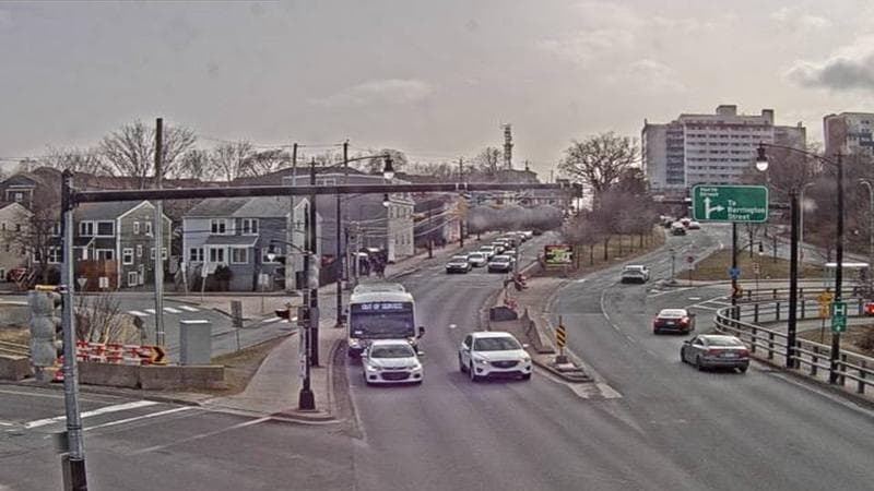 Mac Donald Bridge - Dartmouth bound