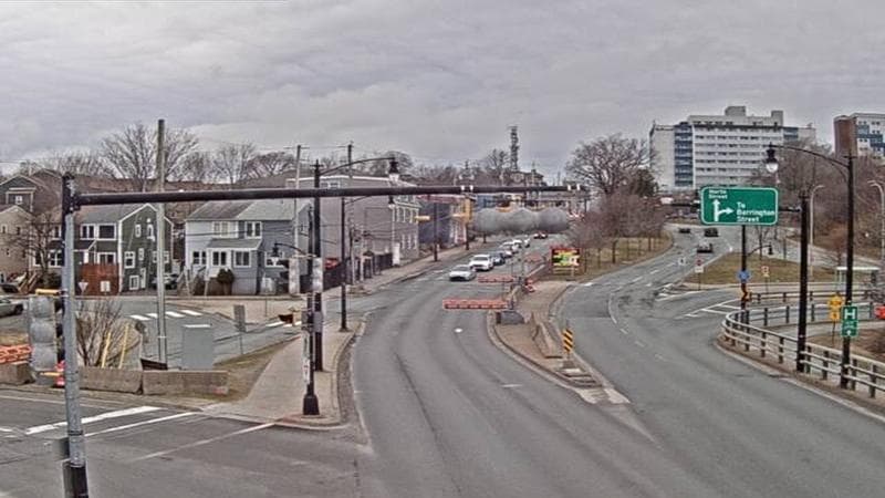 Mac Donald Bridge - Dartmouth bound