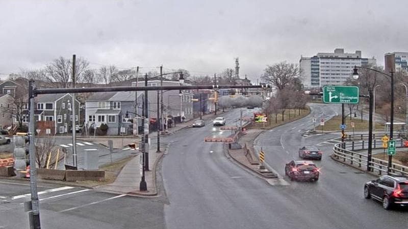 Mac Donald Bridge - Dartmouth bound