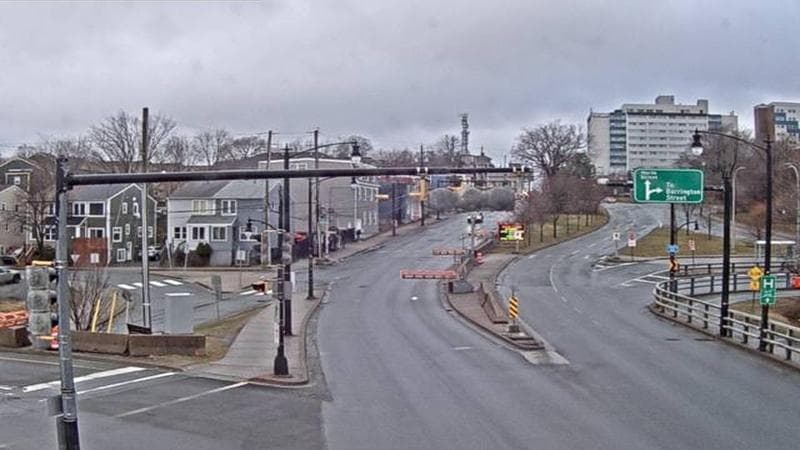 Mac Donald Bridge - Dartmouth bound