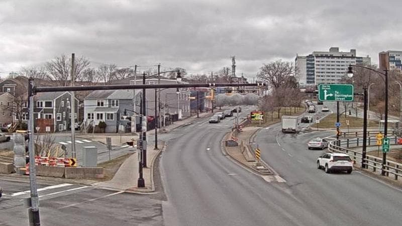 Mac Donald Bridge - Dartmouth bound