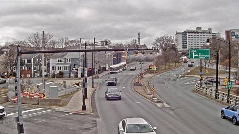 Mac Donald Bridge - Dartmouth bound