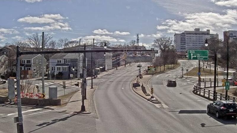 Mac Donald Bridge - Dartmouth bound