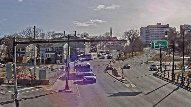 Mac Donald Bridge - Dartmouth bound