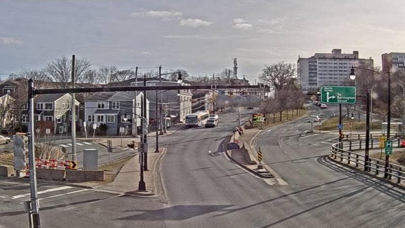 Mac Donald Bridge - Dartmouth bound
