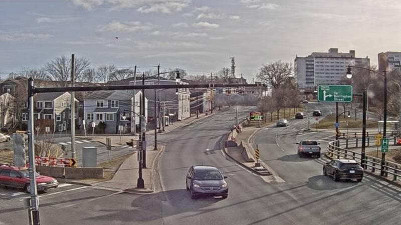 Mac Donald Bridge - Dartmouth bound