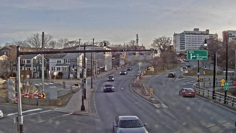 Mac Donald Bridge - Dartmouth bound