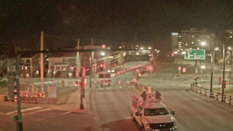 Mac Donald Bridge - Dartmouth bound