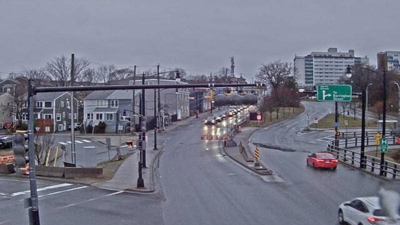 Mac Donald Bridge - Dartmouth bound