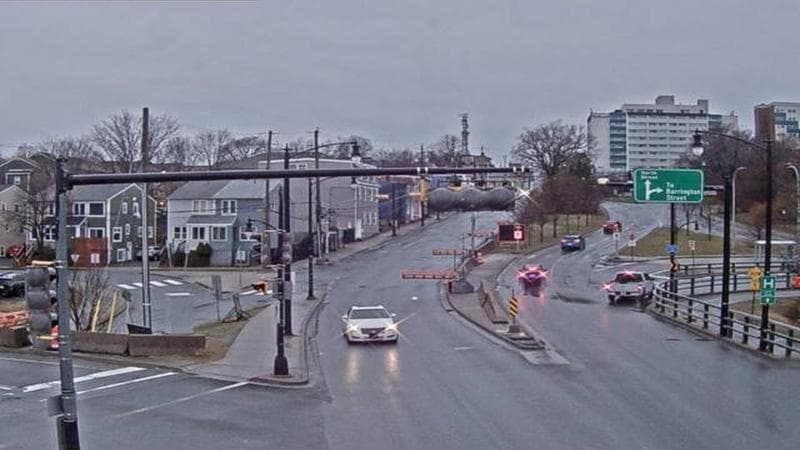 Mac Donald Bridge - Dartmouth bound