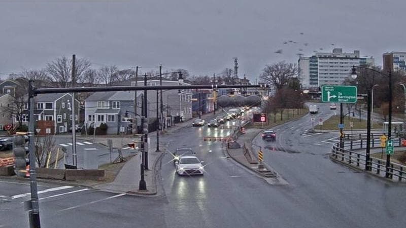Mac Donald Bridge - Dartmouth bound