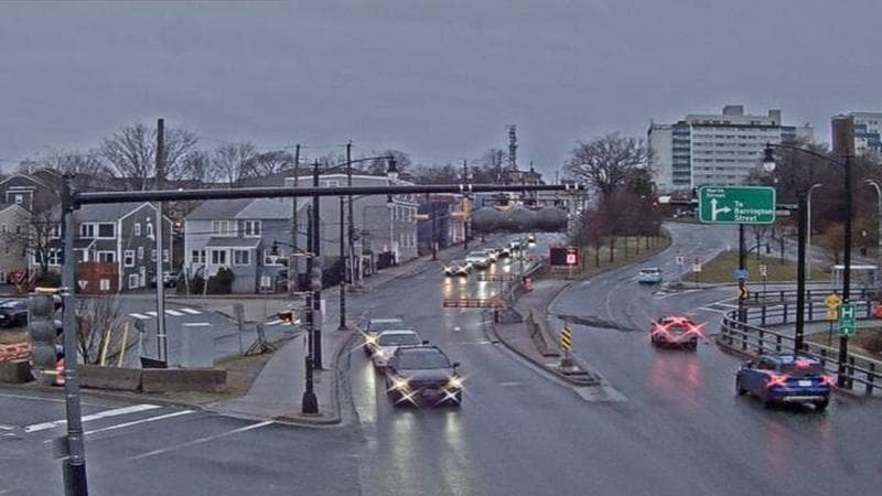 Mac Donald Bridge - Dartmouth bound