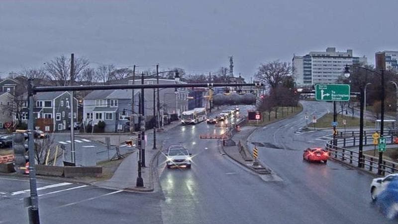 Mac Donald Bridge - Dartmouth bound