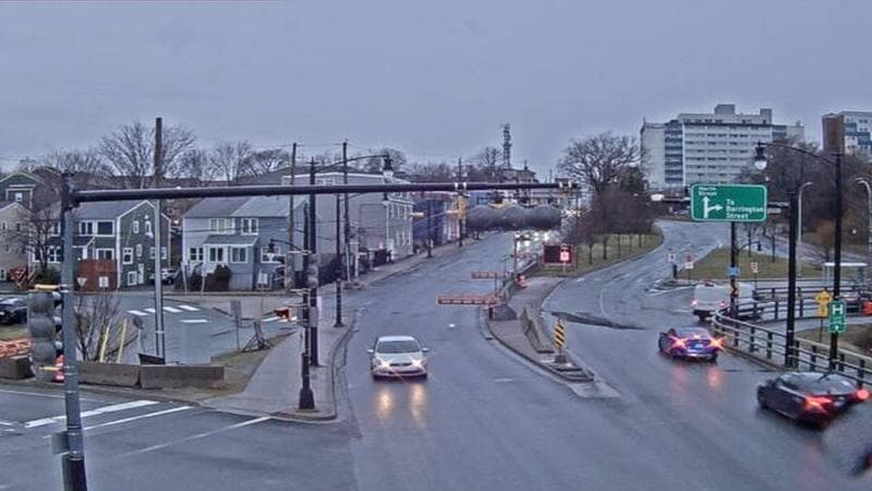 Mac Donald Bridge - Dartmouth bound