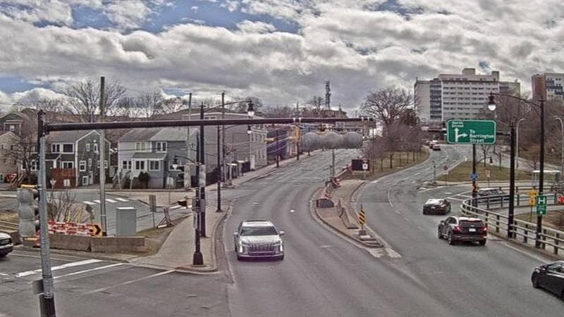 Mac Donald Bridge - Dartmouth bound