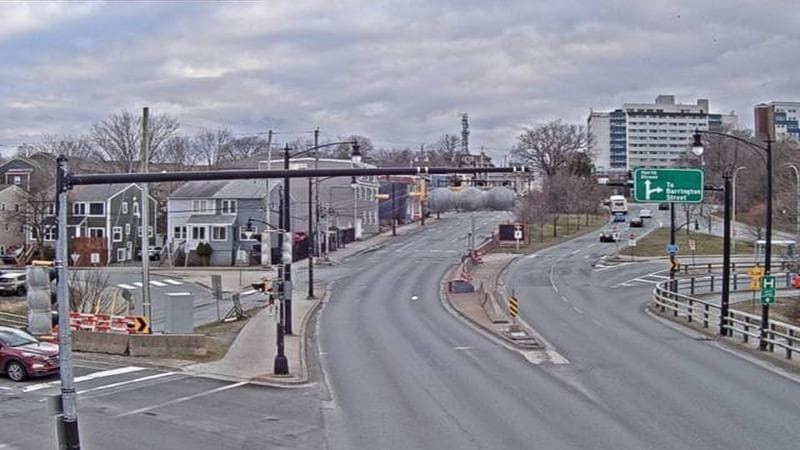 Mac Donald Bridge - Dartmouth bound