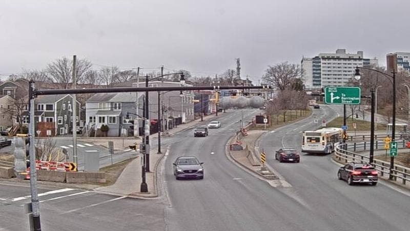 Mac Donald Bridge - Dartmouth bound