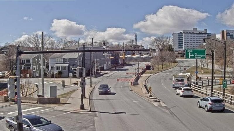Mac Donald Bridge - Dartmouth bound