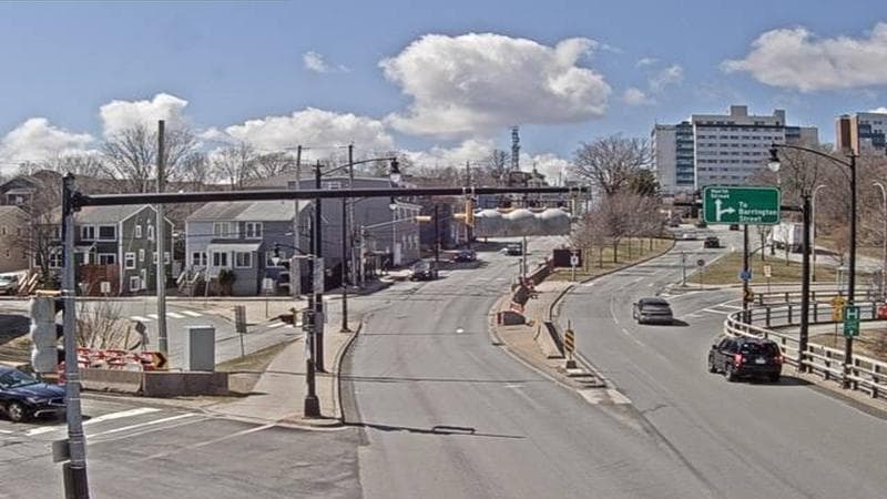 Mac Donald Bridge - Dartmouth bound