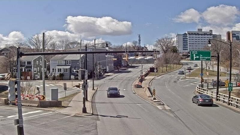 Mac Donald Bridge - Dartmouth bound