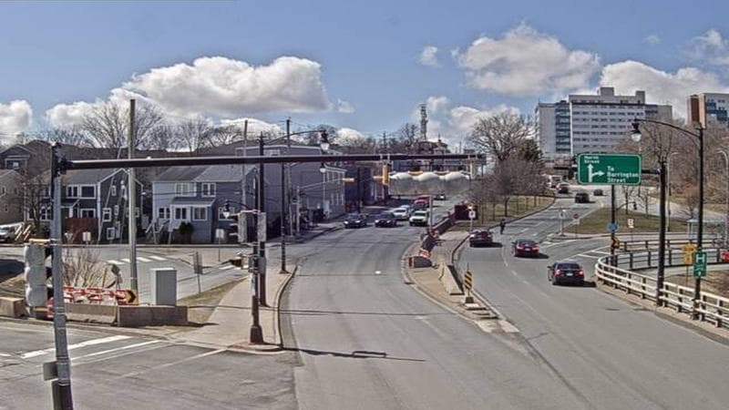 Mac Donald Bridge - Dartmouth bound