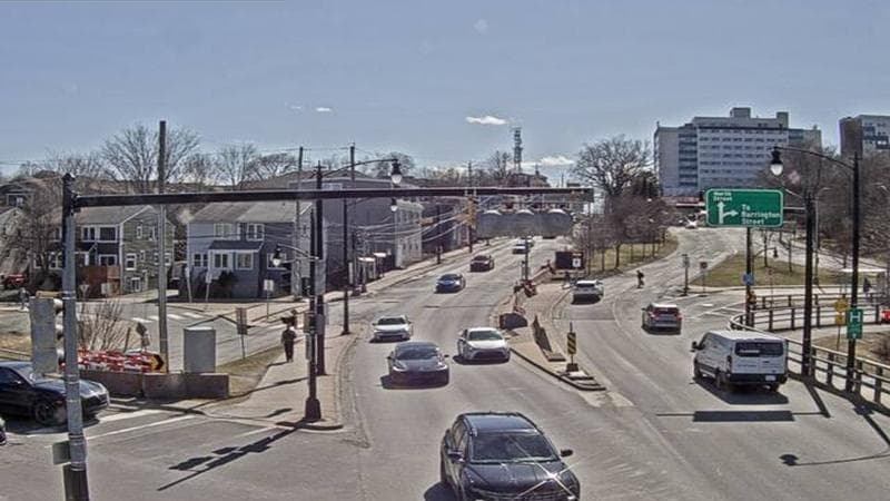Mac Donald Bridge - Dartmouth bound