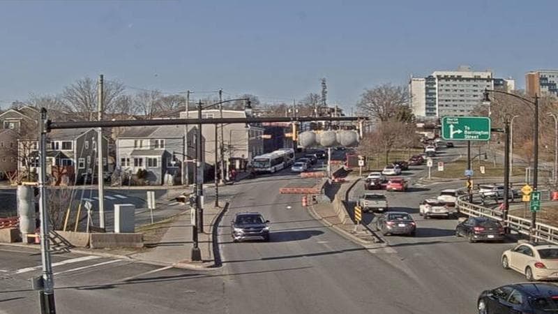 Mac Donald Bridge - Dartmouth bound