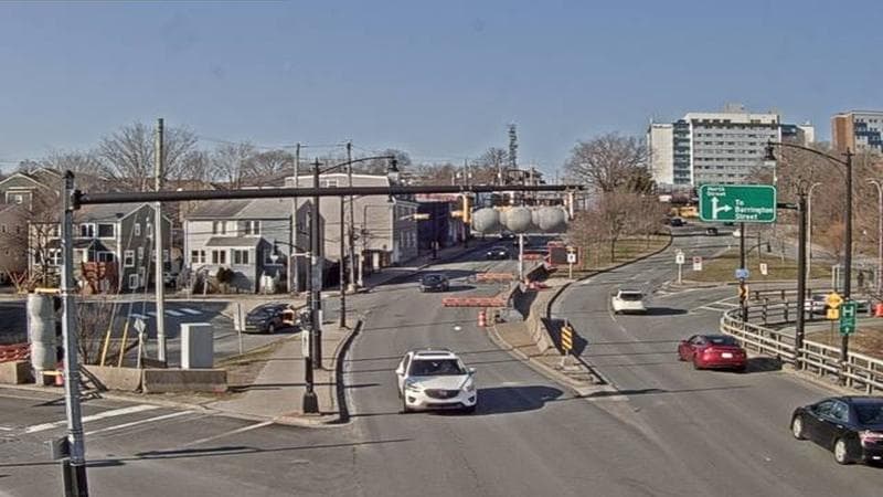 Mac Donald Bridge - Dartmouth bound