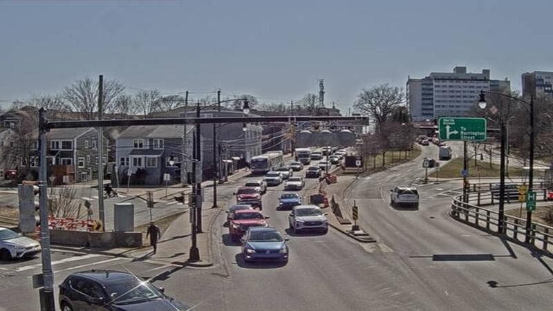 Mac Donald Bridge - Dartmouth bound