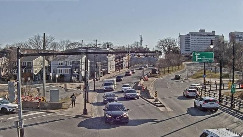 Mac Donald Bridge - Dartmouth bound