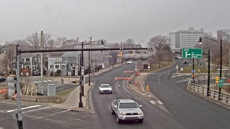 Mac Donald Bridge - Dartmouth bound