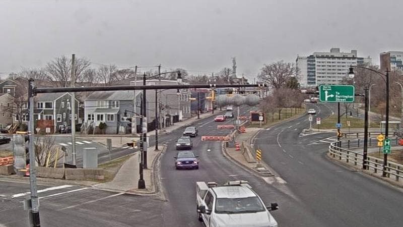 Mac Donald Bridge - Dartmouth bound