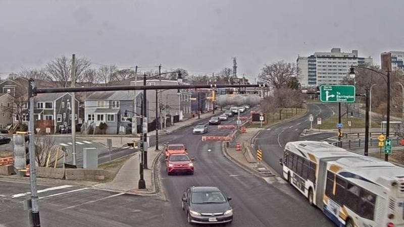 Mac Donald Bridge - Dartmouth bound