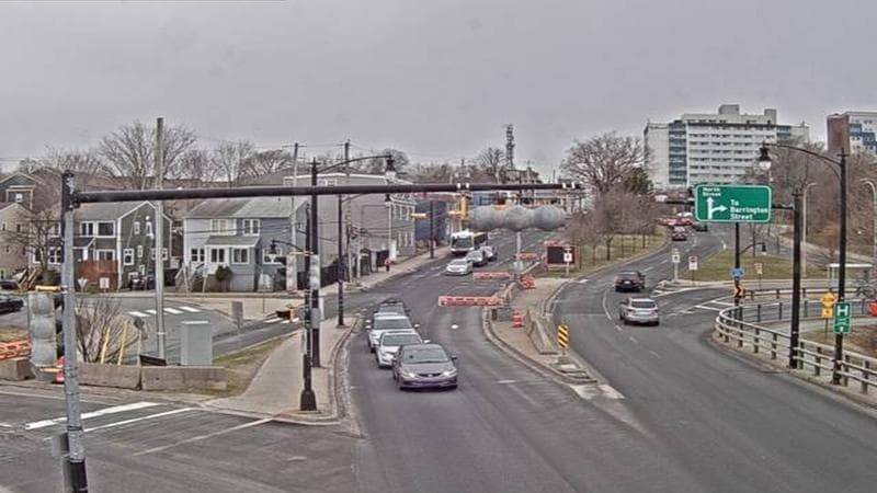 Mac Donald Bridge - Dartmouth bound