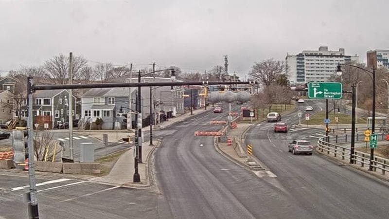 Mac Donald Bridge - Dartmouth bound