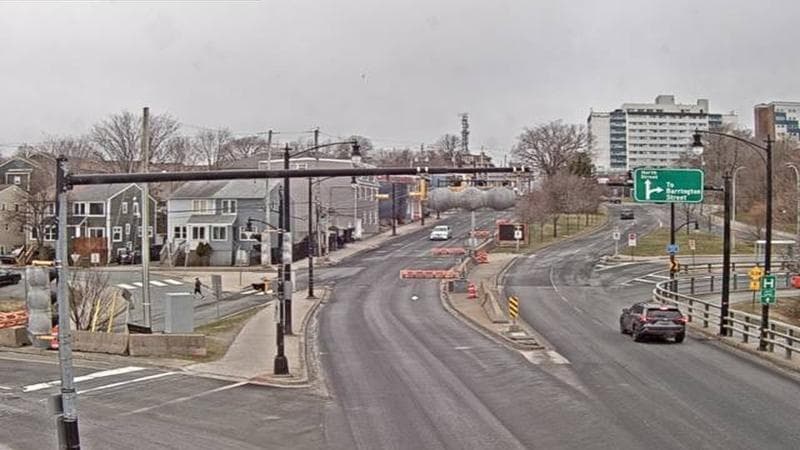 Mac Donald Bridge - Dartmouth bound