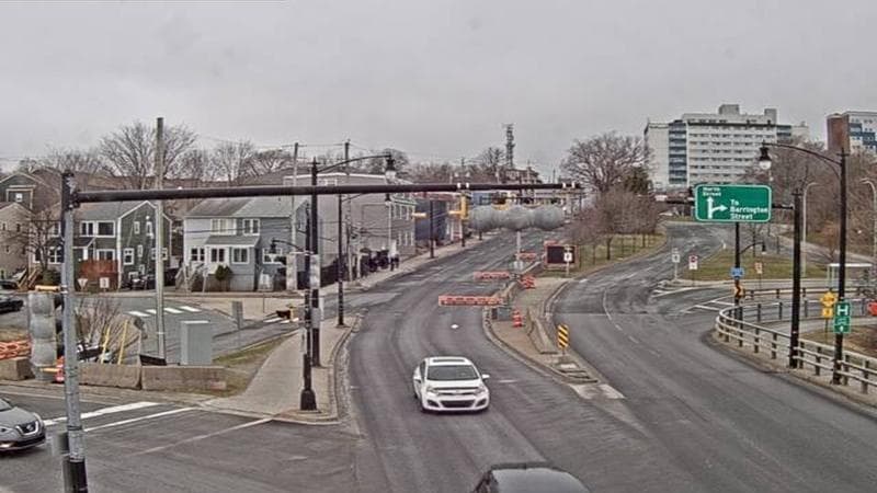 Mac Donald Bridge - Dartmouth bound