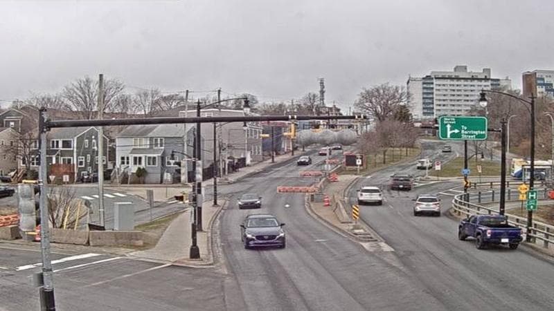 Mac Donald Bridge - Dartmouth bound