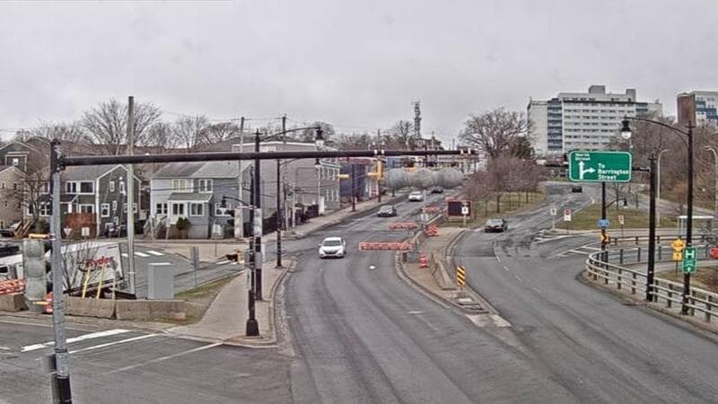 Mac Donald Bridge - Dartmouth bound